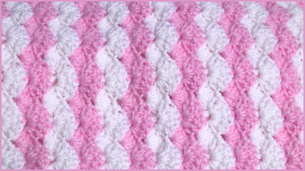 Crochet Baby Blanket Shell Stitch - Shell Stitch Crochet Blanket Pattern