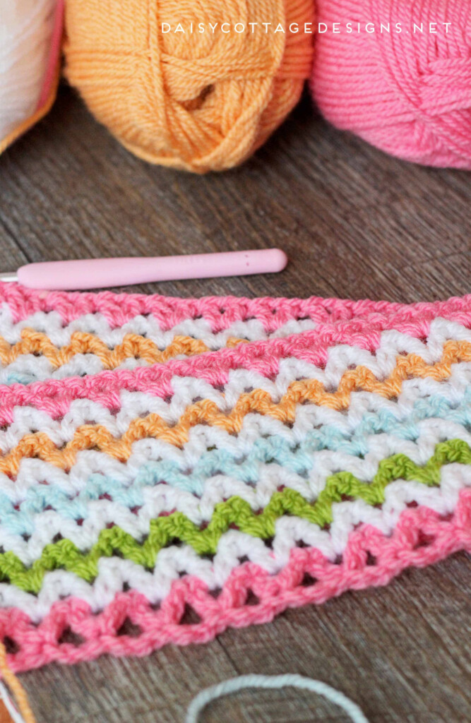 Crochet Baby Blanket V Stitch Pattern Amelia s Crochet - Stitch Crochet Pattern Blanket