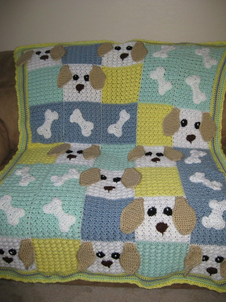 Crochet Blanket Dog Pattern Amelia s Crochet - Crochet Dog Blanket Pattern Free