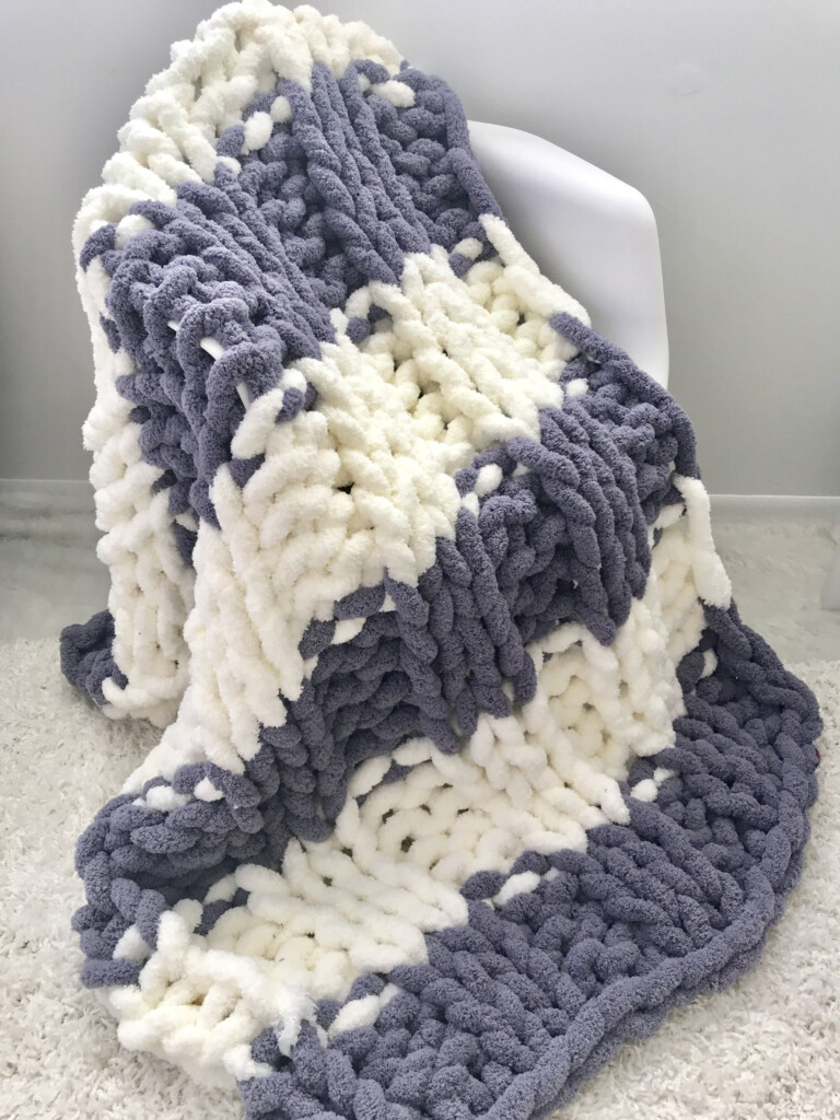 Crochet Blanket Patterns For Chunky Yarn - Chunky Yarn Crochet Blanket Patterns
