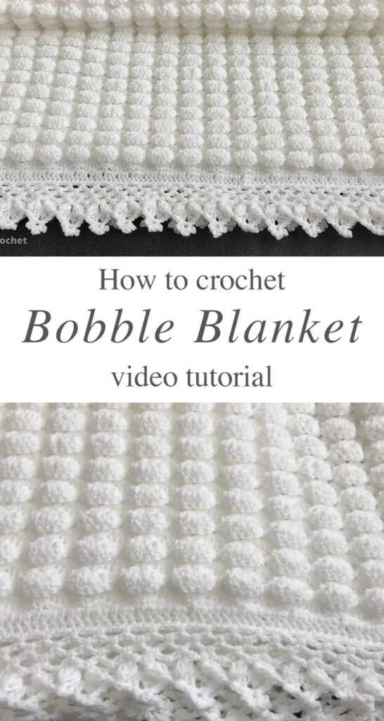 Crochet Bobble Stitch Blanket Free Pattern Maisie And 45 OFF - Free Crochet Bobble Blanket Pattern