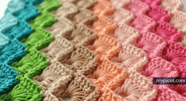 Crochet Box Stitch Blanket Pattern Crochet News - Box Stitch Crochet Blanket Pattern
