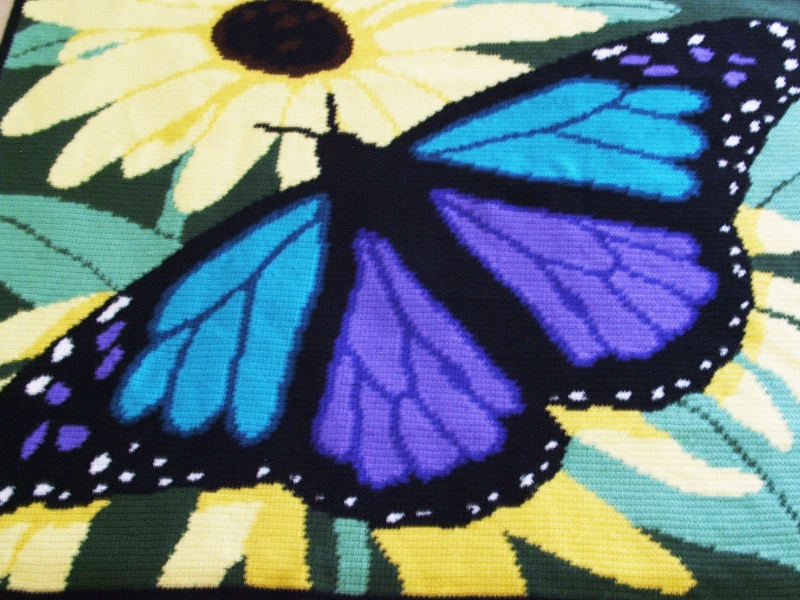 Crochet Butterfly Blanket Pattern - Crochet Pattern Butterfly Blanket