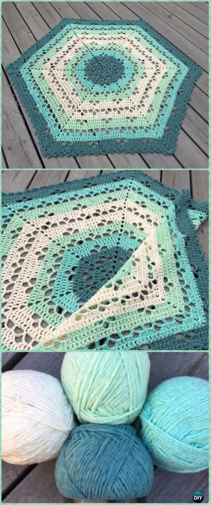 Crochet Circle Blanket Free Patterns - Circle Crochet Blanket Pattern
