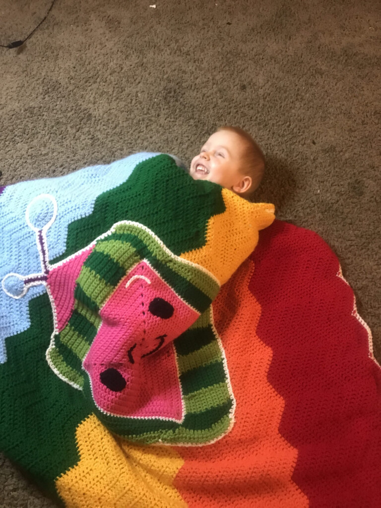 Crochet Cocomelon Blanket - Cocomelon Crochet Blanket Pattern