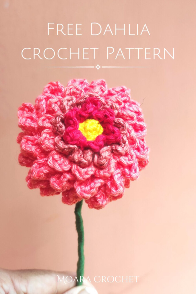 Crochet Dahlia Pattern Moara Crochet - Dahlia Crochet Blanket Pattern