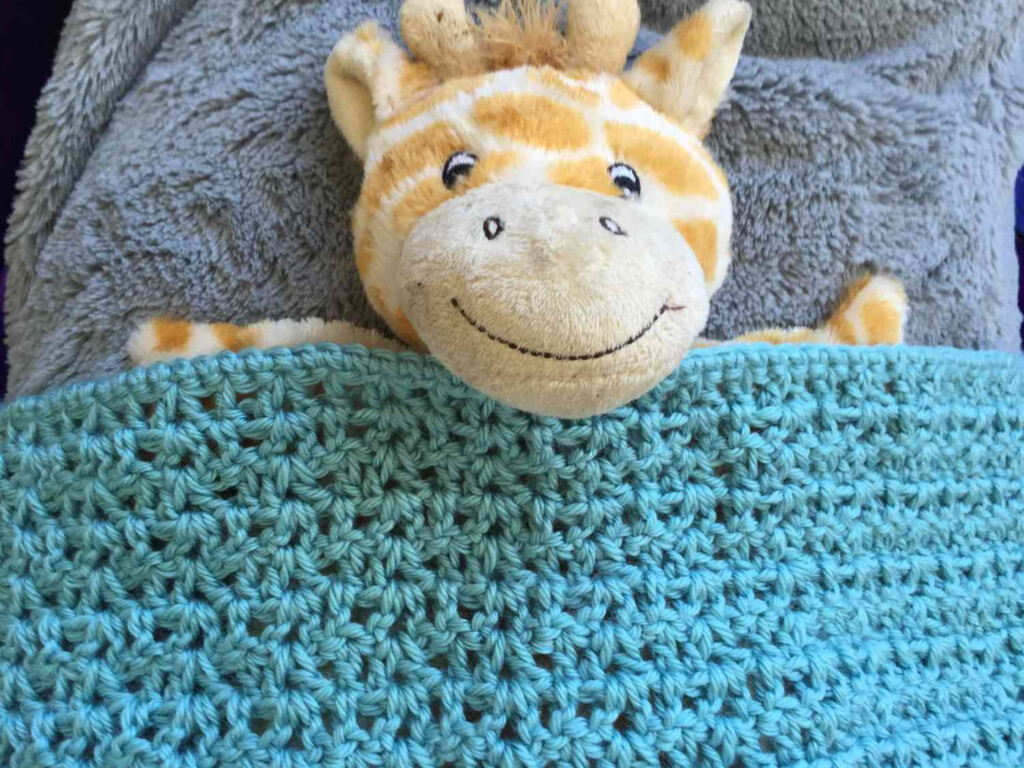 Crochet Doll Blanket Free Pattern - 18 Inch Doll Blanket Crochet Pattern