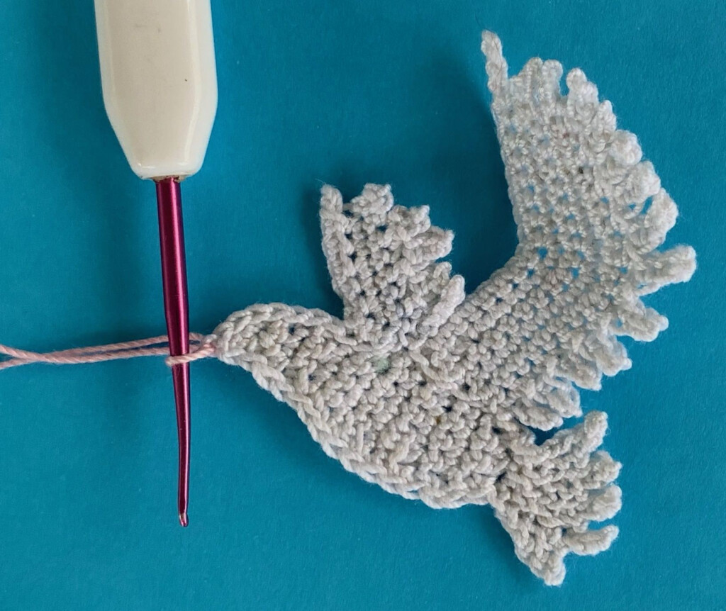 Crochet Dove Pattern Kerri s Crochet - Little Dove Crochet Daisy Blanket Pattern