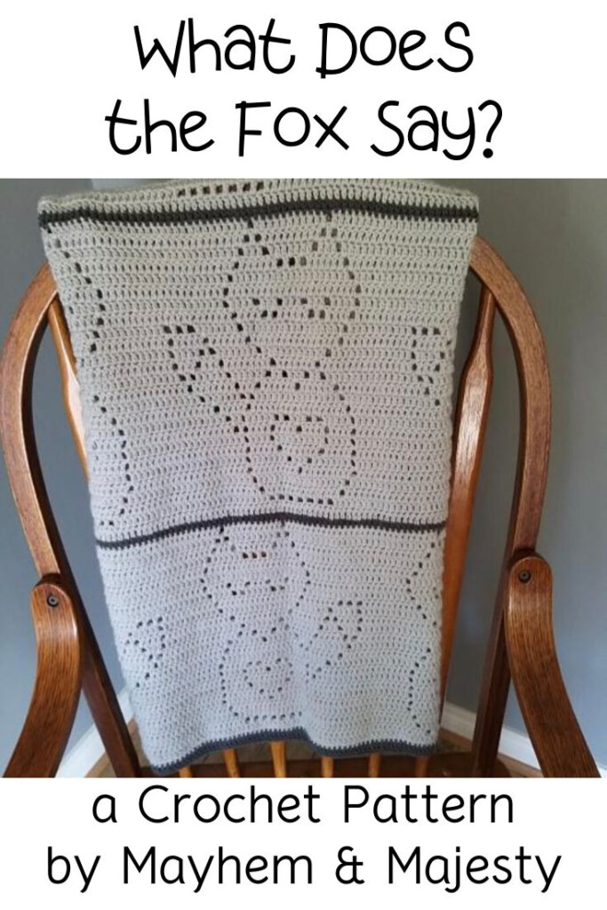 Crochet Fox Blanket Pattern In 2021 Crochet Crochet Baby Patterns  - Crochet Fox Blanket Pattern Free