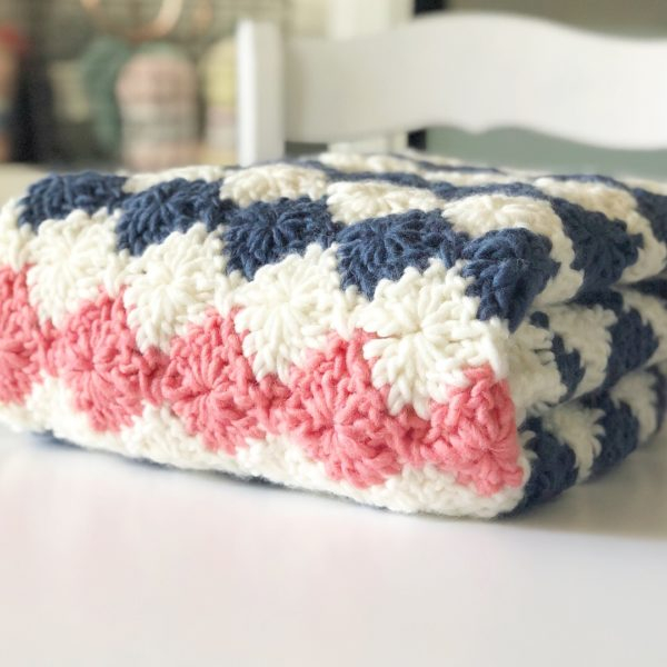 Crochet Harlequin Blanket Daisy Farm Crafts - Farm Crochet Blanket Pattern