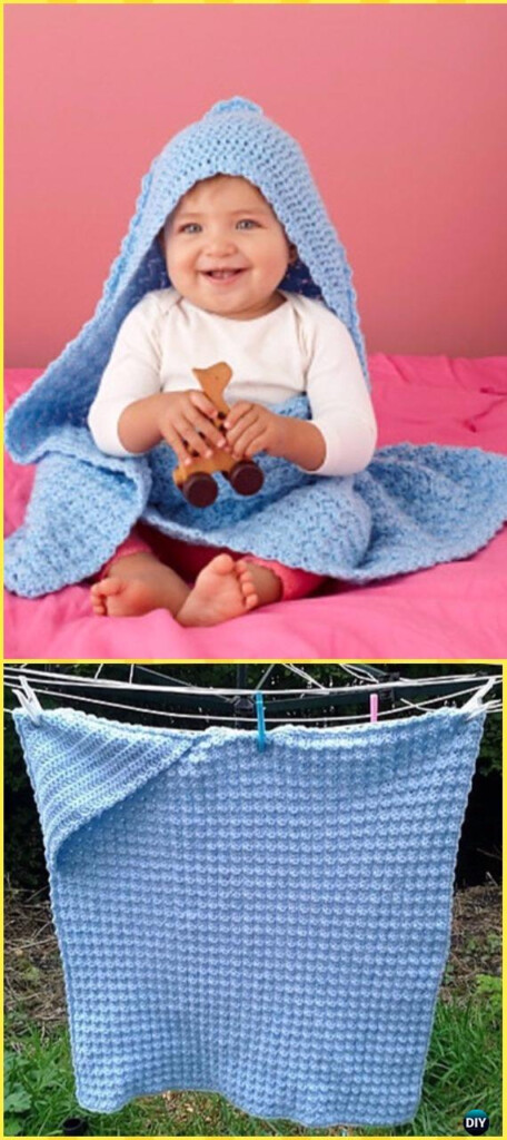 Crochet Hooded Blanket Free Patterns Tutorials - Hooded Crochet Blanket Pattern Free