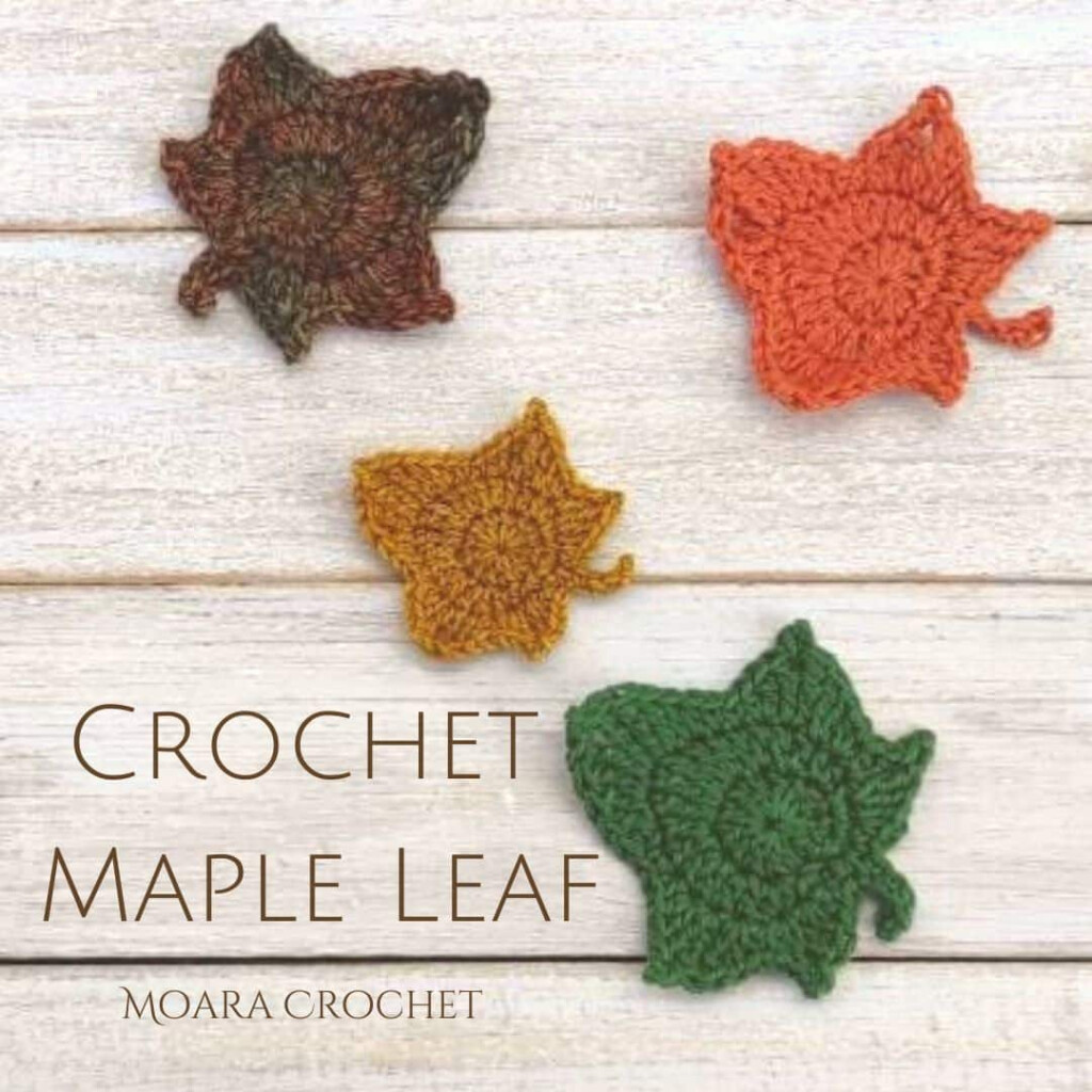 Crochet Maple Leaf Free Pattern Moara Crochet - Leaf Pattern Crochet Blanket