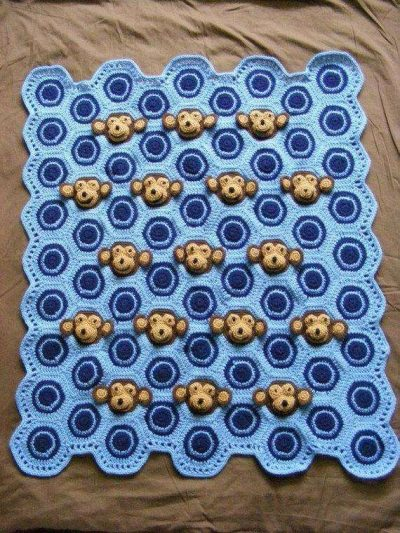 Crochet Monkey Blanket Pattern Crochet Patterns How To Stitches  - Free Crochet Monkey Blanket Pattern