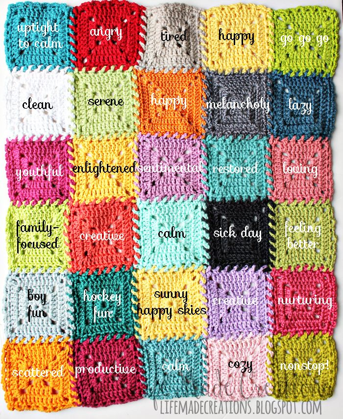 Crochet Mood Blanket Weave Crochet - Crochet Mood Blanket Pattern
