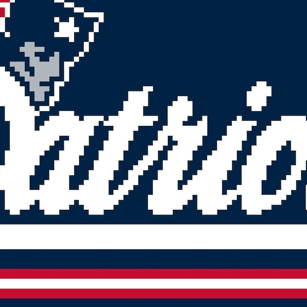 Crochet Patriots Blanket Etsy - Crochet Patriots Blanket Pattern