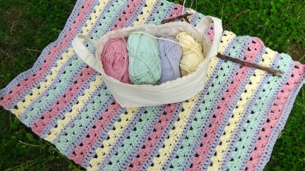 CROCHET PATTERN Ice Cream Blanket Easy Crochet Blanket Etsy - Ice Cream Blanket Crochet Pattern