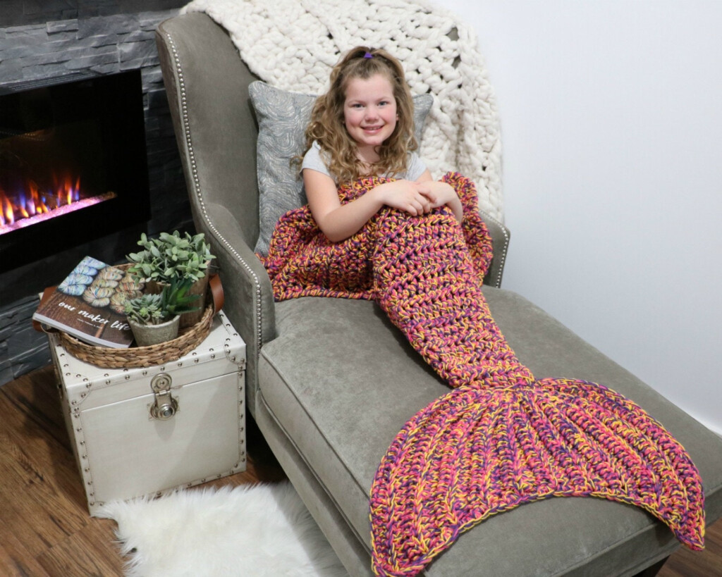 CROCHET PATTERN Mermaid Blanket Crochet Pattern For Mermaid Etsy UK - Mermaid Blanket Crochet Pattern Free