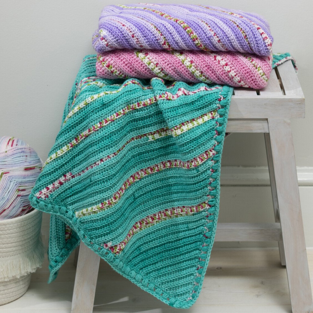 Crochet Patterns Galore Diagonal Blanket - Diagonal Crochet Blanket Pattern