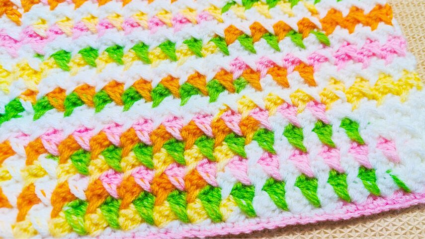 Crochet Patterns Galore Easy Crochet Motif With Variegated Yarn - Crochet Blanket Patterns Using Variegated Yarn