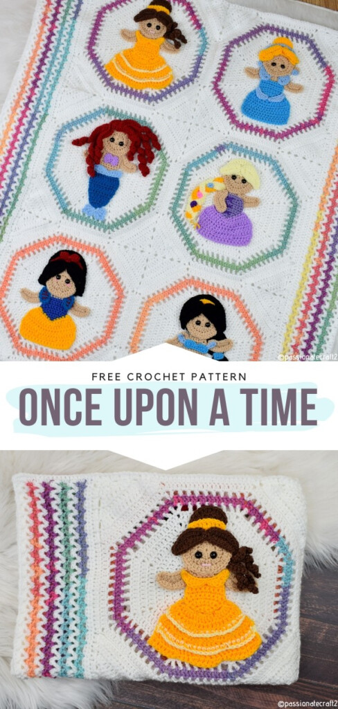 Crochet Princess Blanket Pattern Free Make Your Little Girl Feel Like  - Crochet Princess Blanket Pattern Free