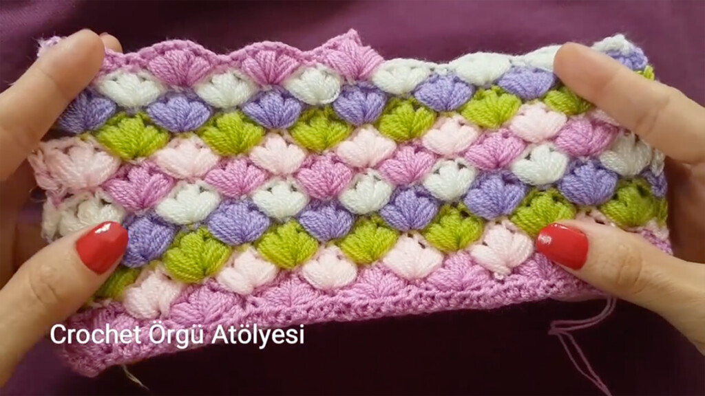 Crochet Puff Stitch Baby Blanket Patterns - Free Crochet Patterns For Puff Stitch Baby Blankets