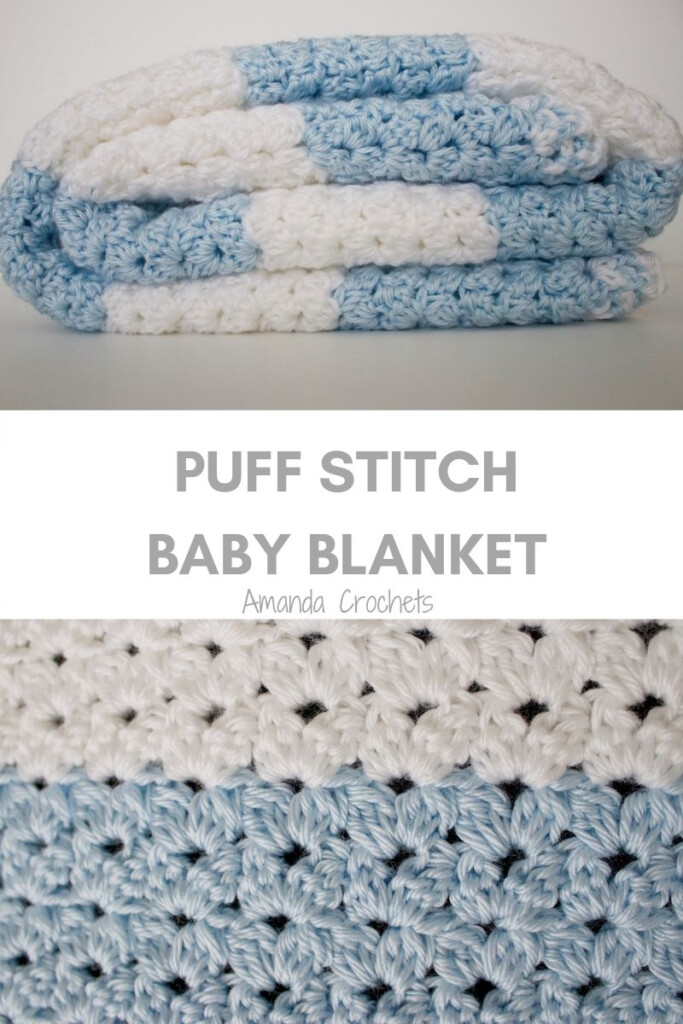 Crochet Puff Stitch Blanket - Free Crochet Patterns For Puff Stitch Baby Blankets