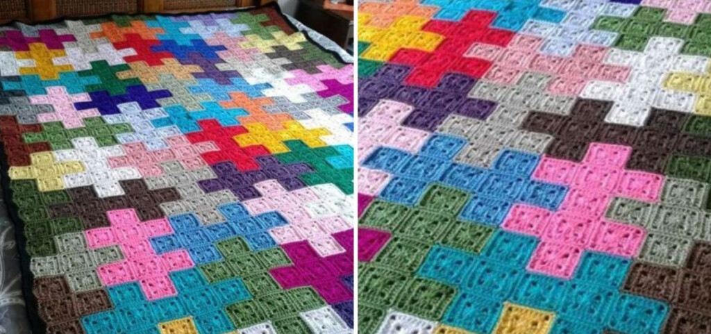Crochet Puzzle Blanket - Crochet Puzzle Blanket Pattern