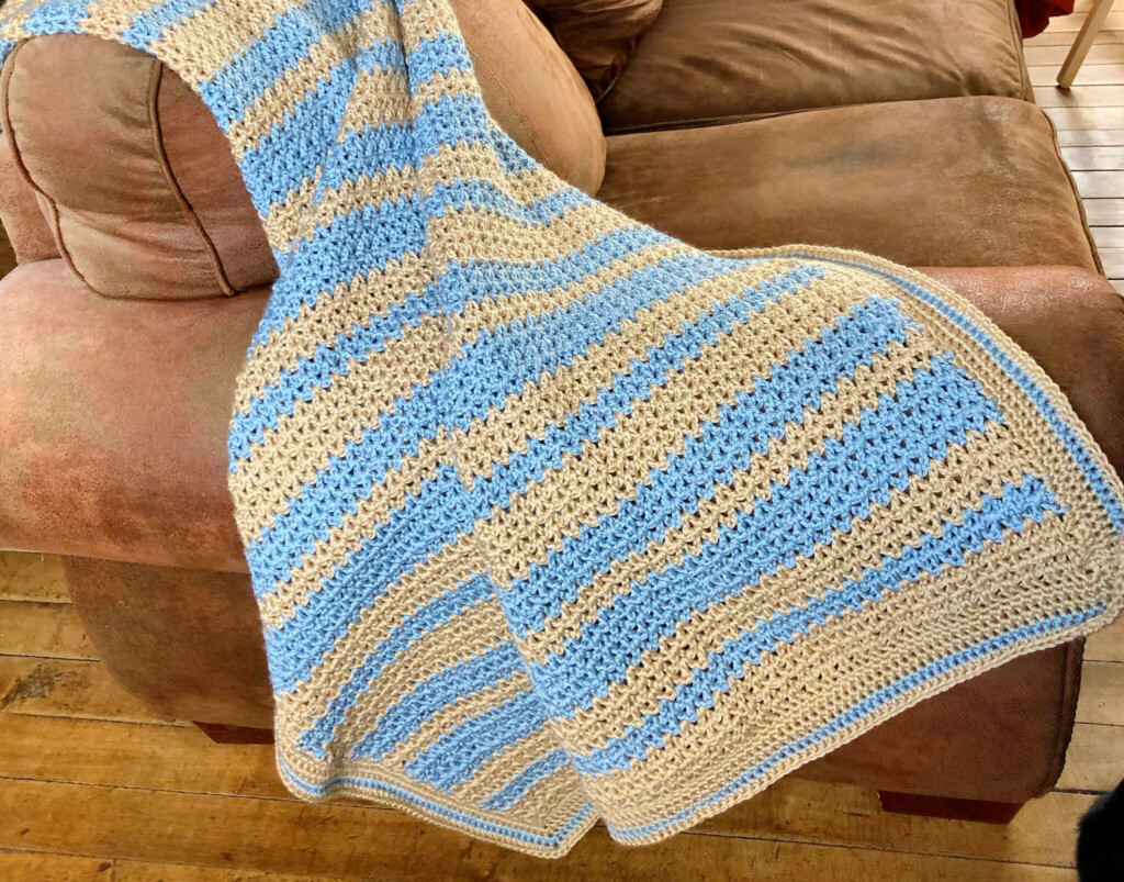 Crochet Rustic Country Farmhouse Blanket Free Pattern Pattern Princess - Rustic Crochet Blanket Patterns
