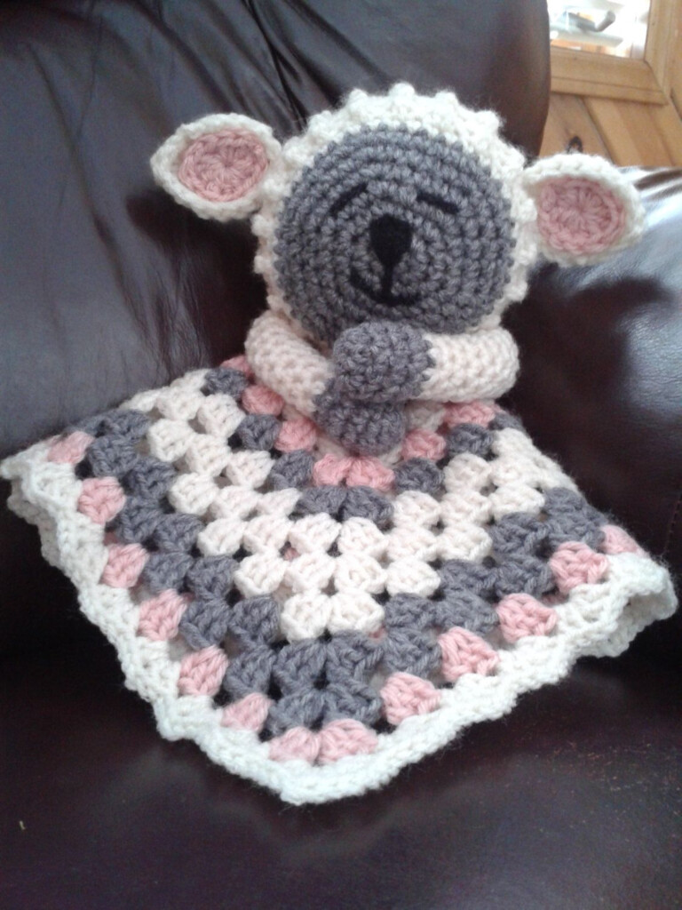 Crochet Security Blanket Free Pattern Pattern rjuuc edu np - Free Crochet Pattern For Blanket Loveys