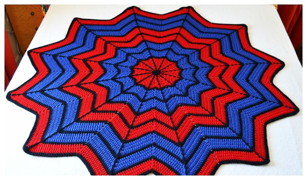 Crochet Spider Web Throw Blanket Free Crochet Pattern Crochet For  - Crochet Spider Web Blanket Free Pattern