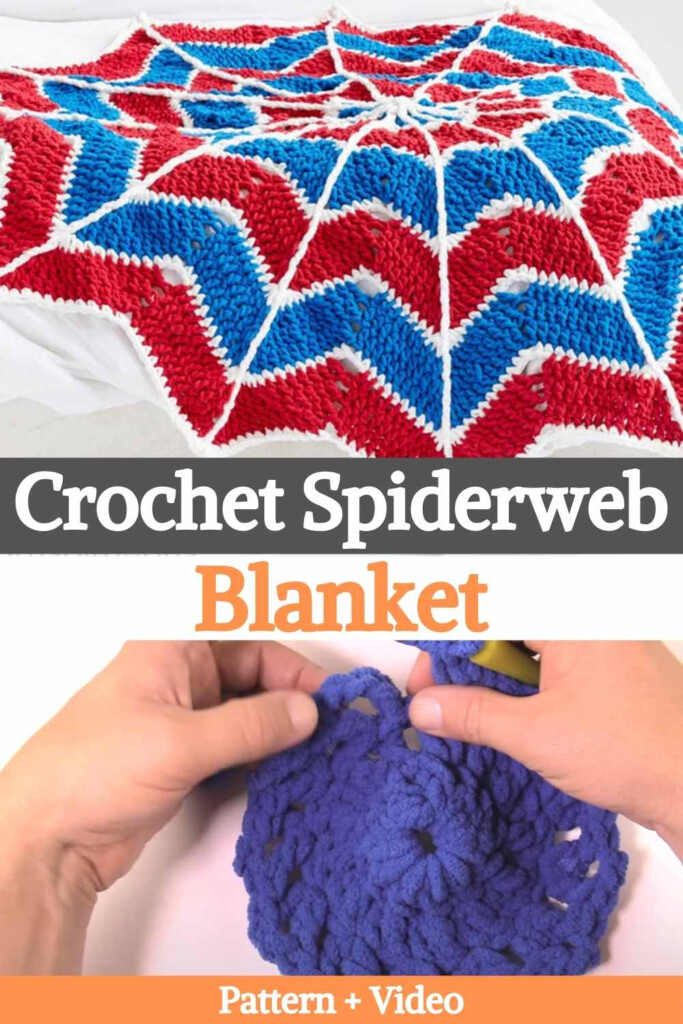 Crochet Spiderweb Blanket - Crochet Spiderweb Blanket Pattern
