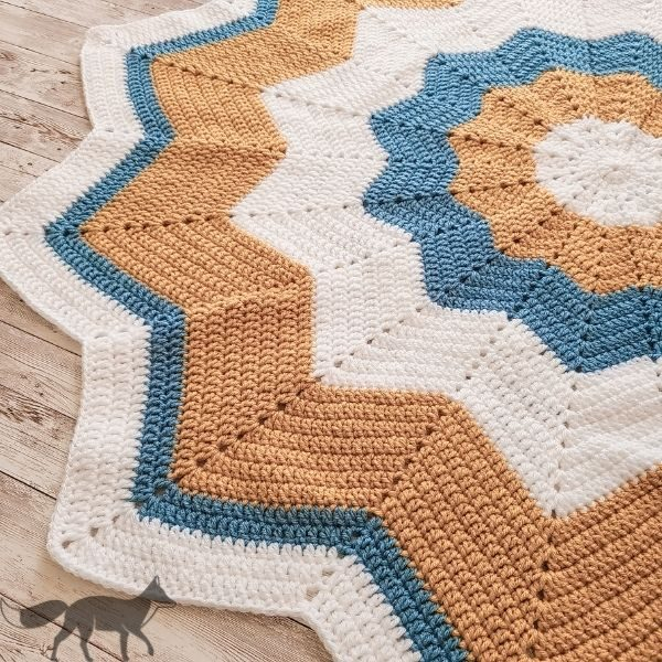 Crochet Star Baby Blanket Pattern Rising Star Baby Blanket - Star Blanket Crochet Free Pattern