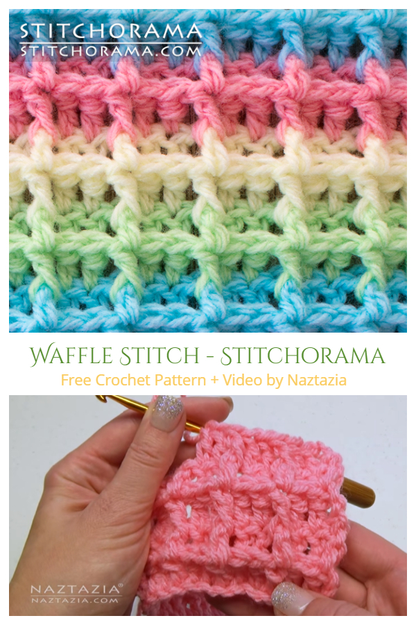 Crochet Waffle Stitch Blanket Free Crochet Patterns Video Tutorial - Butterfly Stitch Blanket Crochet Pattern