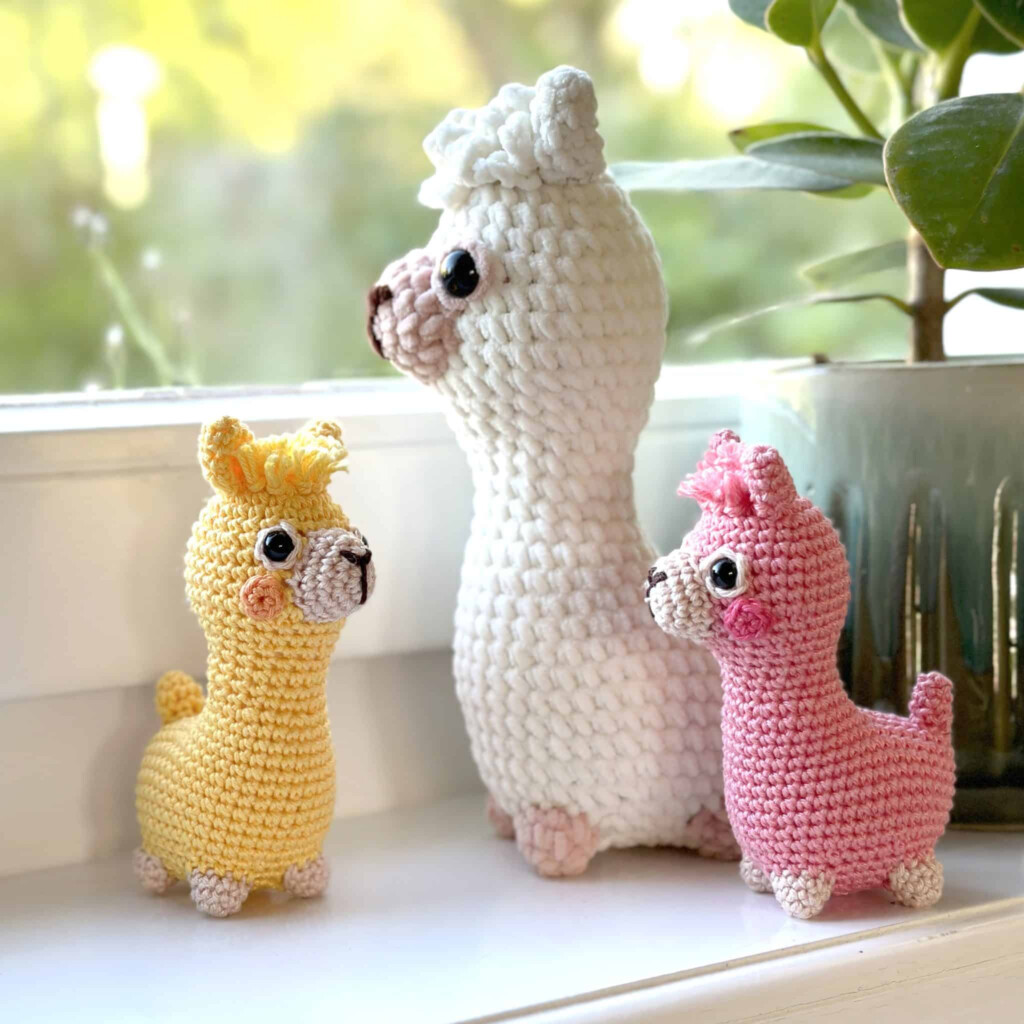 Cute Alpaca Amigurumi Pattern Easy Crochet Patterns - Alpaca Crochet Blanket Pattern