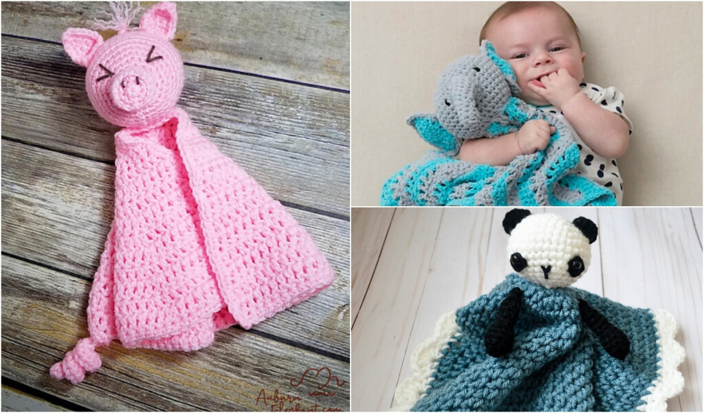 Cute Animal Loveys Free Crochet Patterns Your Crochet - Free Crochet Pattern For Blanket Loveys
