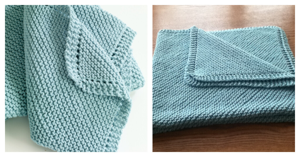 Diagonal Comfort Blanket Free Knitting Pattern - Crochet Comfort Blanket Pattern
