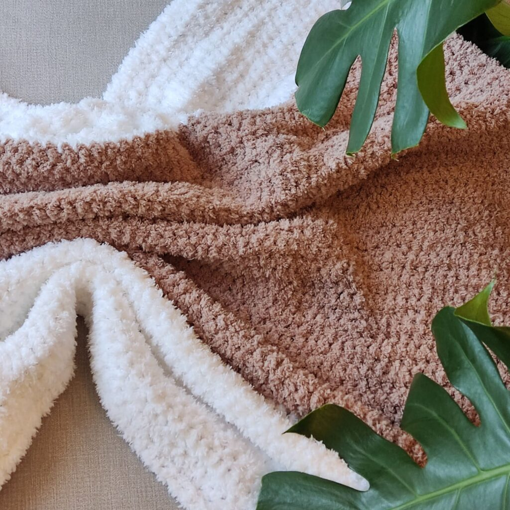 Easiest Crochet Fluffy Blanket Pattern Fosbas Designs - Crochet Fluffy Blanket Pattern