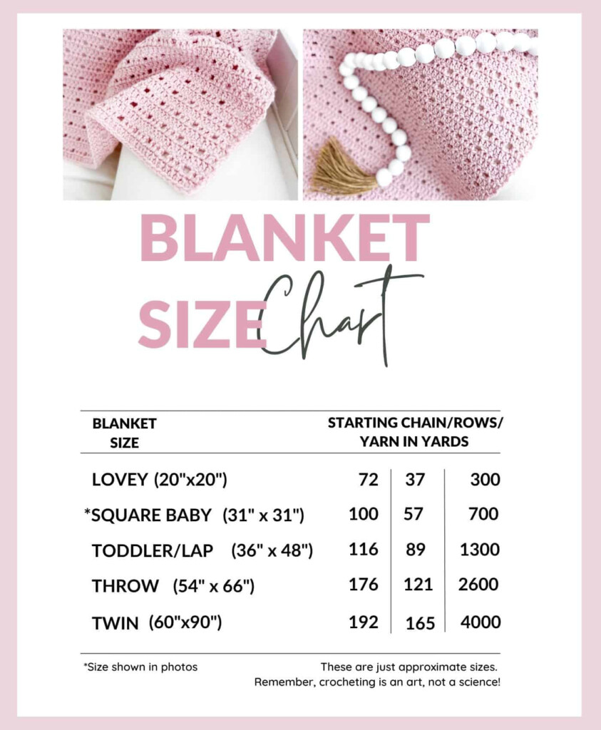Easy Crochet Baby Blanket Pattern Perfect For Beginners Daisy  - Crochet Blanket Pattern Size 4 Yarn