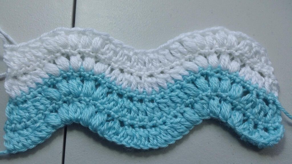 Easy Double Crochet Afghan Patterns Ripple Stitch Afghan Pattern  - Double Crochet Ripple Baby Blanket Pattern