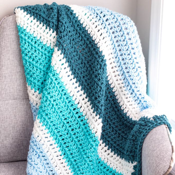 Easy Double Crochet Blanket Pattern Free With Video You Should Craft - Free Pattern For Double Crochet Blanket