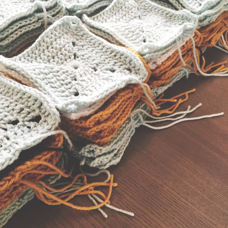 Easy Free Granny Square Crochet Patterns - Square Crochet Blanket Patterns Free