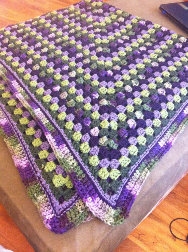 Easy Lap Blanket Crochet Pattern - Easy Crochet Lap Blanket Pattern