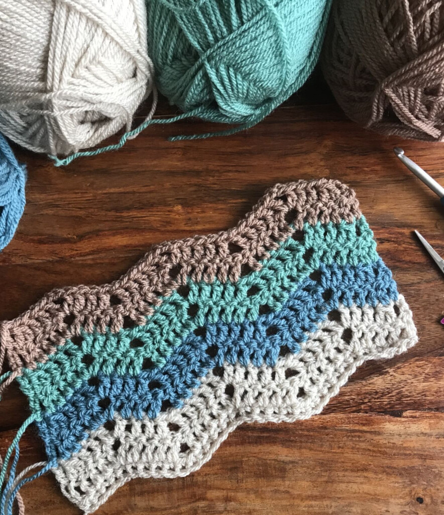 Easy Peasy Chevron Blanket Free Pattern Crochet Ripple Pattern Chevron  - Chevron Crochet Blanket Pattern