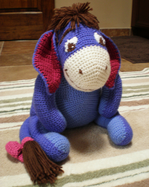 Eeyore Amigurumi Pattern Crochet Kingdom - Crochet Eeyore Blanket Pattern
