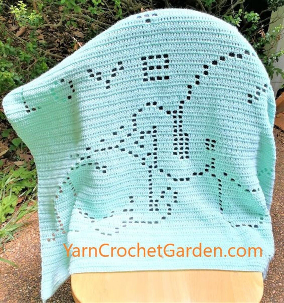 Elephant Baby Blanket Crochet Pattern - Elephant Baby Blanket Crochet Pattern