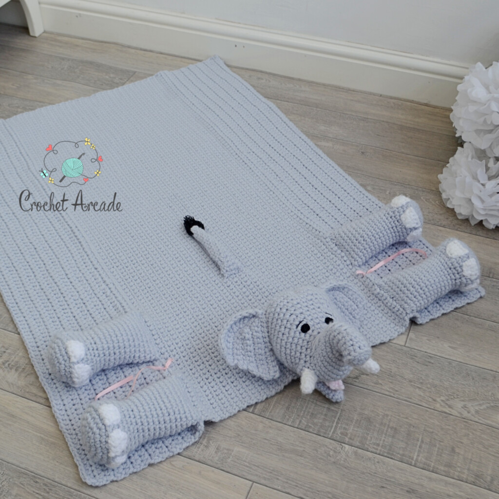 Elephant Baby Blanket Crochet Pattern - Free Crochet Pattern For Elephant Blanket