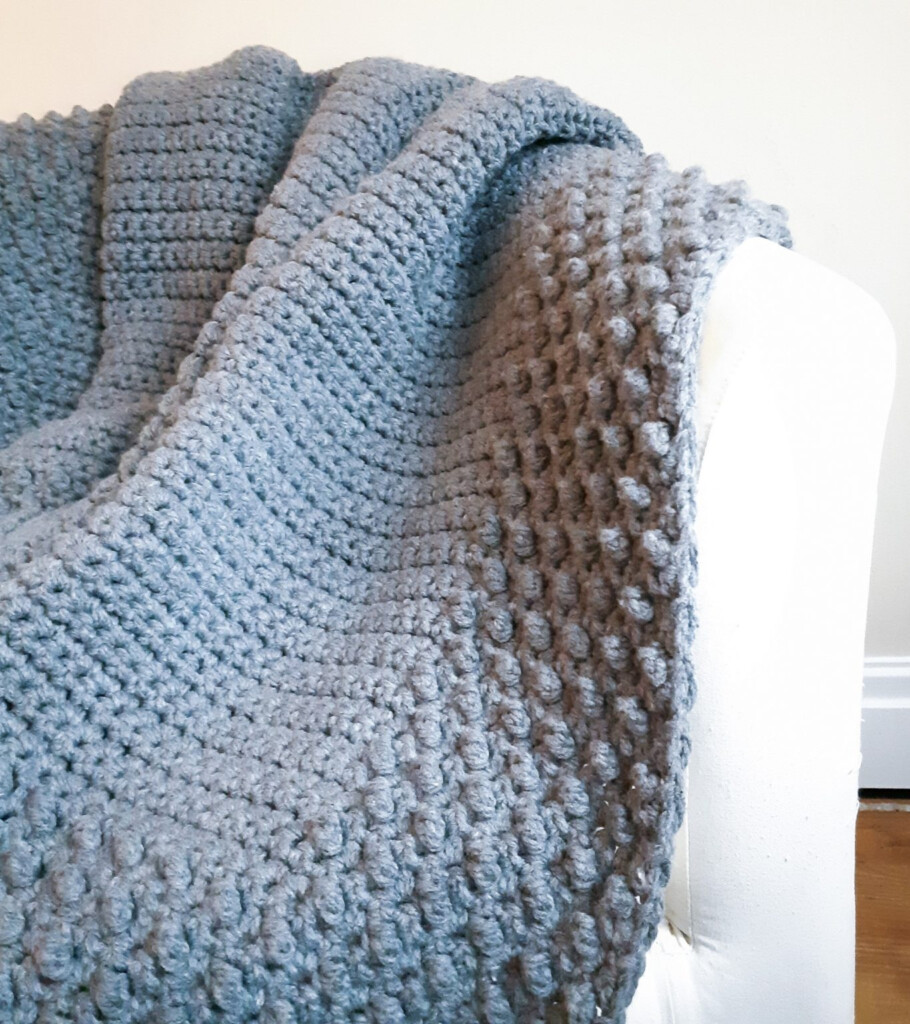  FAITH CHUNKY CROCHET BLANKET Free Pattern Lulostitchco - Easy Chunky Crochet Blanket Patterns Free