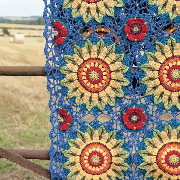 Fields Of Gold Blanket Crochet Kit Yarnplaza - Fields Of Gold Crochet Blanket Pattern