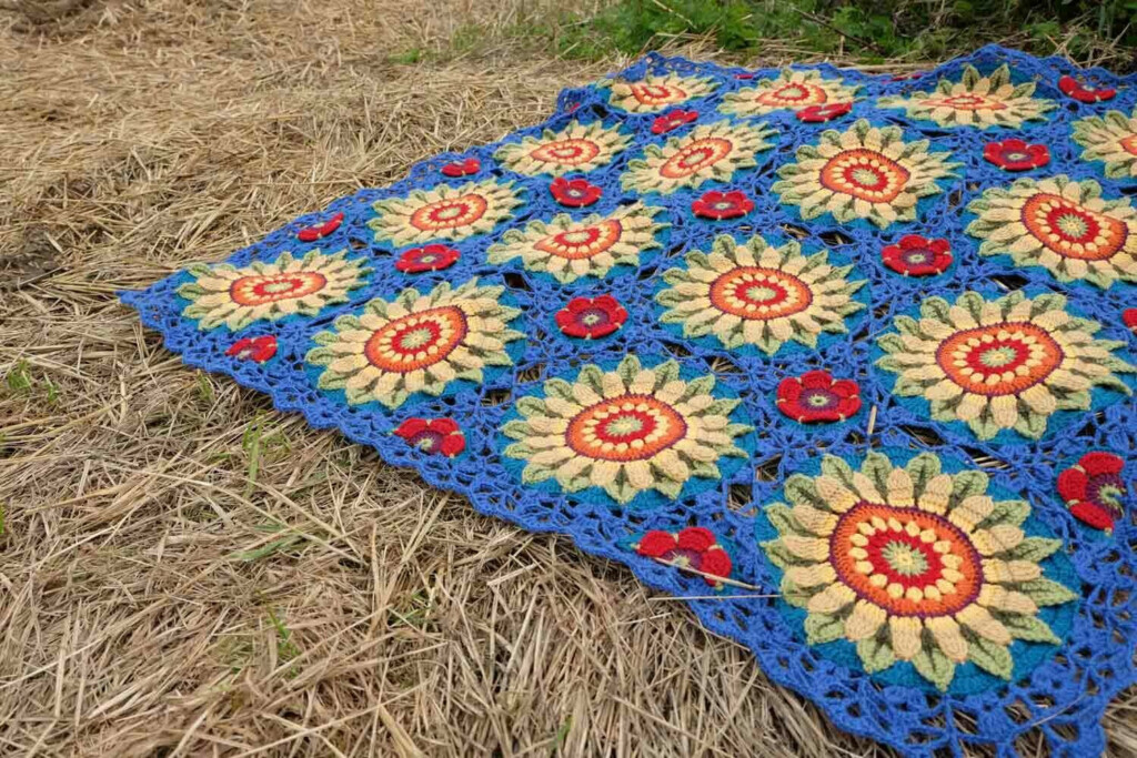Fields Of Gold Crochet Blanket Jane Crowfoot Stylecraft Truro Wool - Fields Of Gold Crochet Blanket Pattern