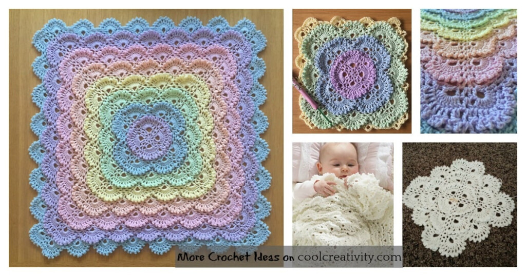 Fluffy Meringue Stitch Baby Blanket Free Crochet Pattern And Video  - Crochet Fluffy Blanket Pattern